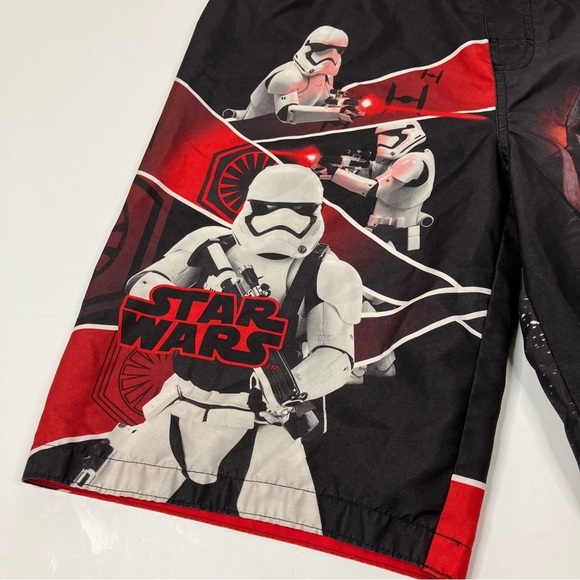 Star Wars | Boys Stormtroopers Darth Vader Board Shorts - Picture 2 of 5